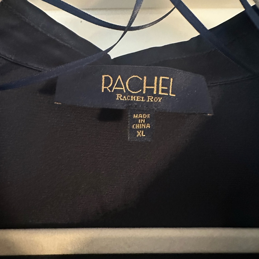 RACHEL Rachel Roy Navy Blouse